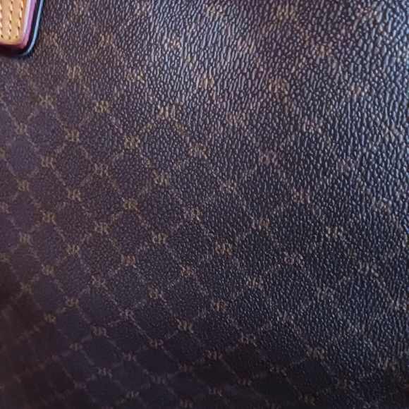 Rioni brown leather handbag purse - Picture 3 of 13